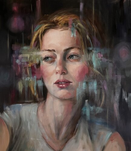 Interferenza by maria romano, Painting for Sale on Select