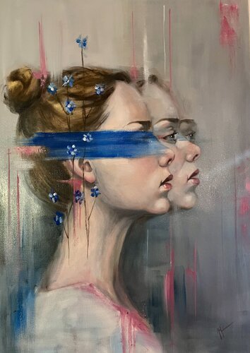 Eco di Sè by maria romano, Painting for Sale on Select