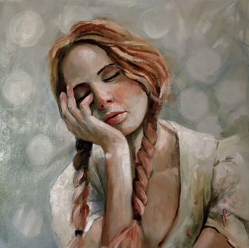 Dentro il silenzio by maria romano, Painting for Sale on Select