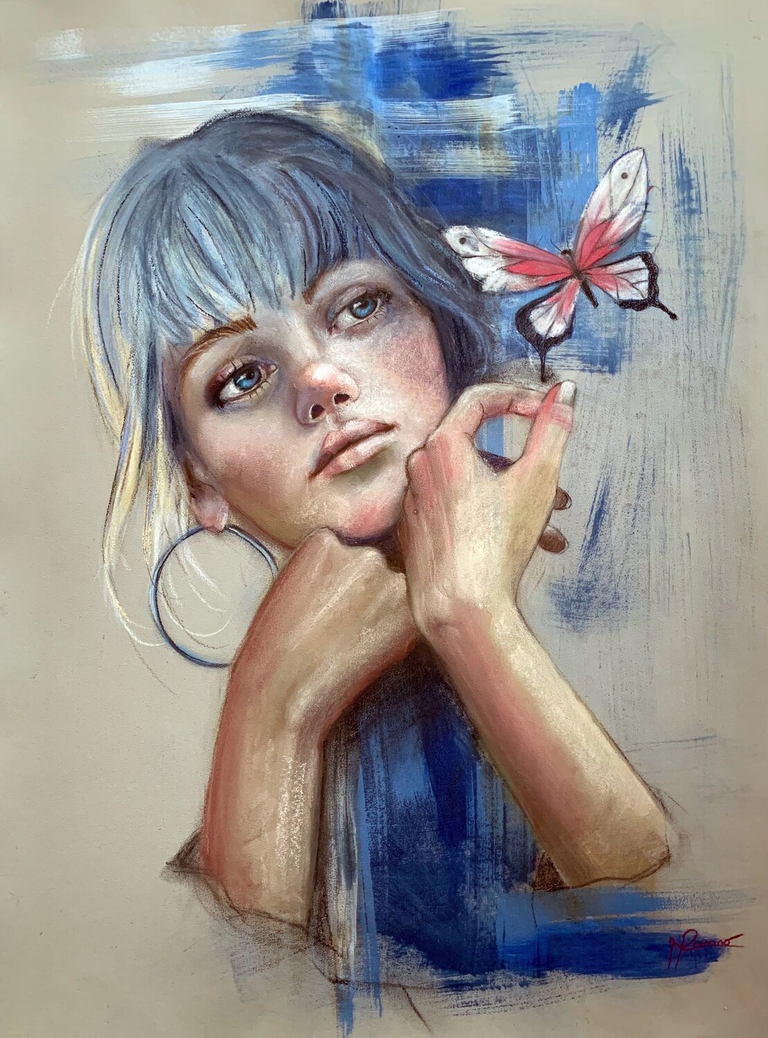 BLU maria romano Drawing for sale
