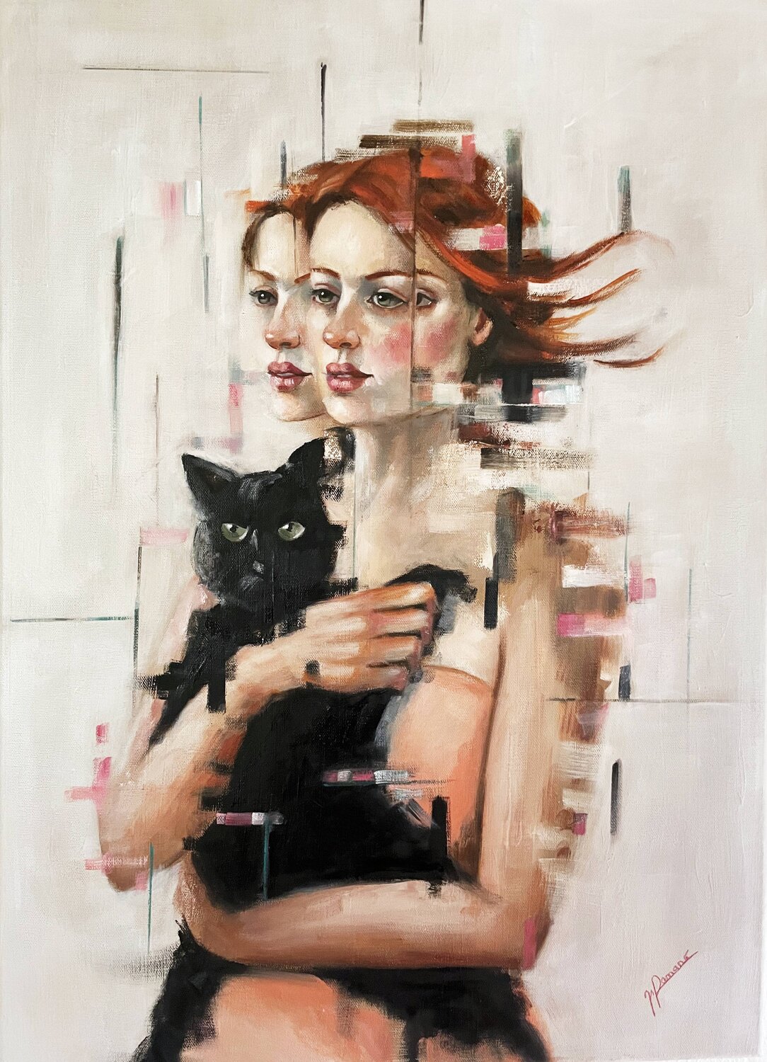 Frammenti maria romano Original painting for sale