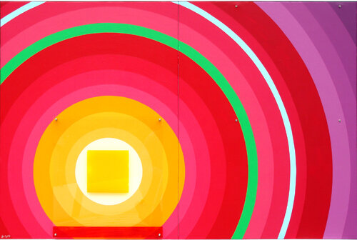 betrifft: sonne by Siegfried Bausch, Painting for Sale on Select