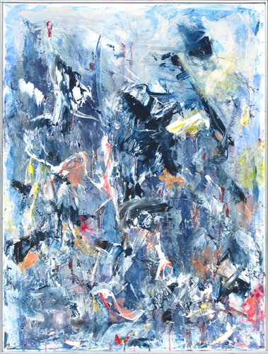 question I -- l'hiver se retire by Siegfried Bausch, Painting for Sale on Select