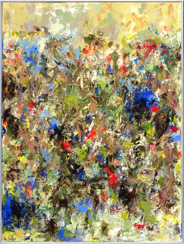 question IV -- l'automne commence by Siegfried Bausch, Painting for Sale on Select
