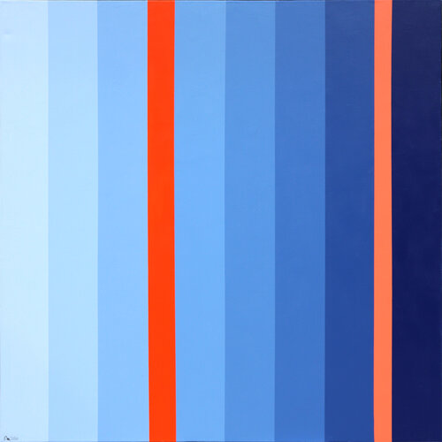 3klang 2 -- maskulin by Siegfried Bausch, Painting for Sale on Select