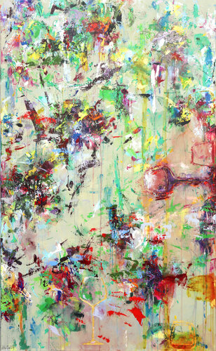 wein- und whiskeyglas (B) by Siegfried Bausch, Painting for Sale on Select