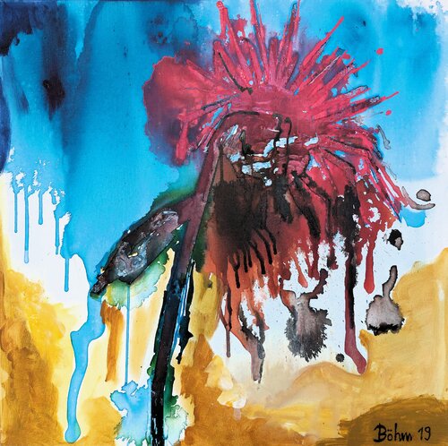 Welkendes Blühen by Matthias Maria Boehm, Painting for Sale on Select