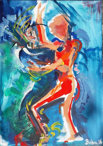 Ballare con te by Matthias Maria Boehm, Painting for Sale on Select