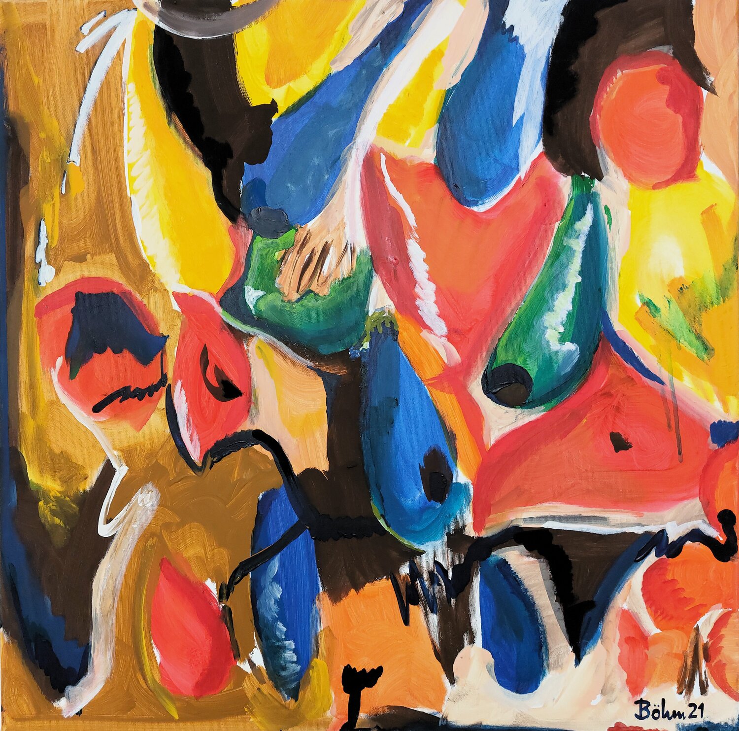 Desire Matthias Maria Boehm Original painting for sale