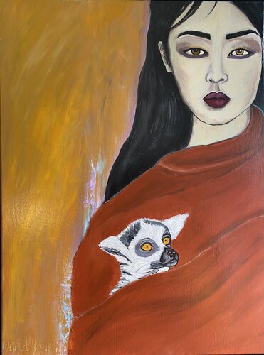 Le voyage initiatique by Muriel Ho Paintings, Painting for Sale on Select