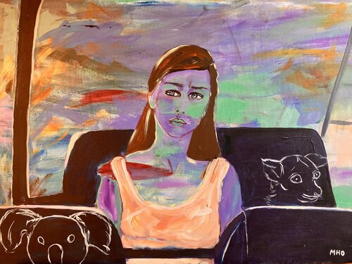 Bad Trip by Muriel Ho Paintings, Painting for Sale on Select