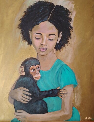 Les belles âmes by Muriel Ho Paintings, Painting for Sale on Select
