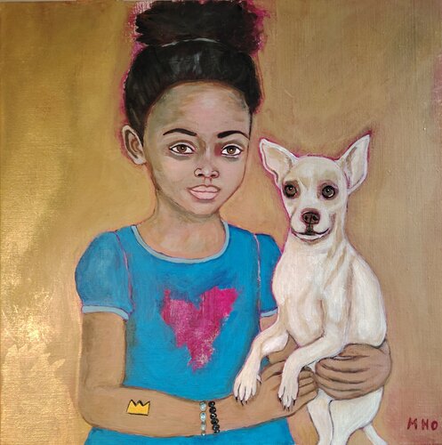 Petite Reine by Muriel Ho Paintings, Painting for Sale on Select