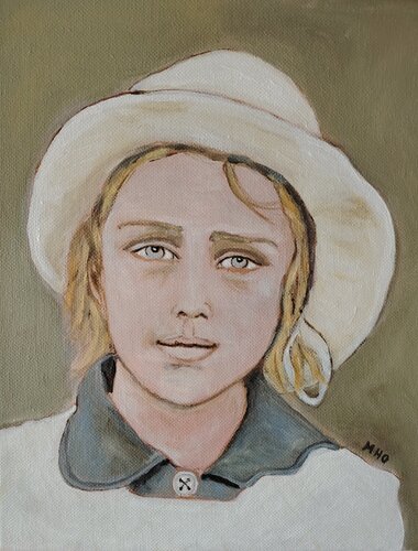 Gisèle by Muriel Ho Paintings, Painting for Sale on Select