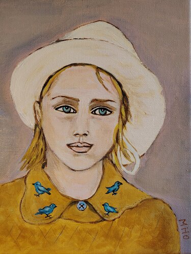 Gisèle été 38 by Muriel Ho Paintings, Painting for Sale on Select