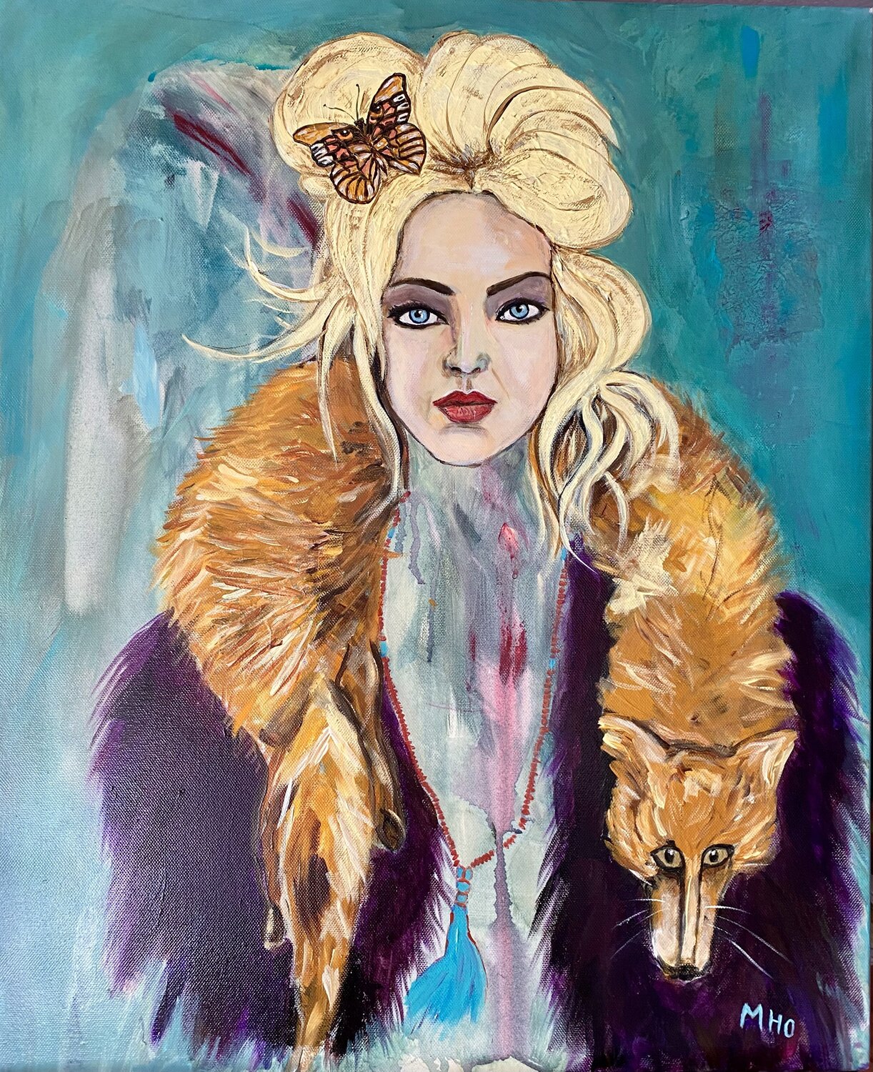 Chamane Muriel Ho Paintings Original painting for sale