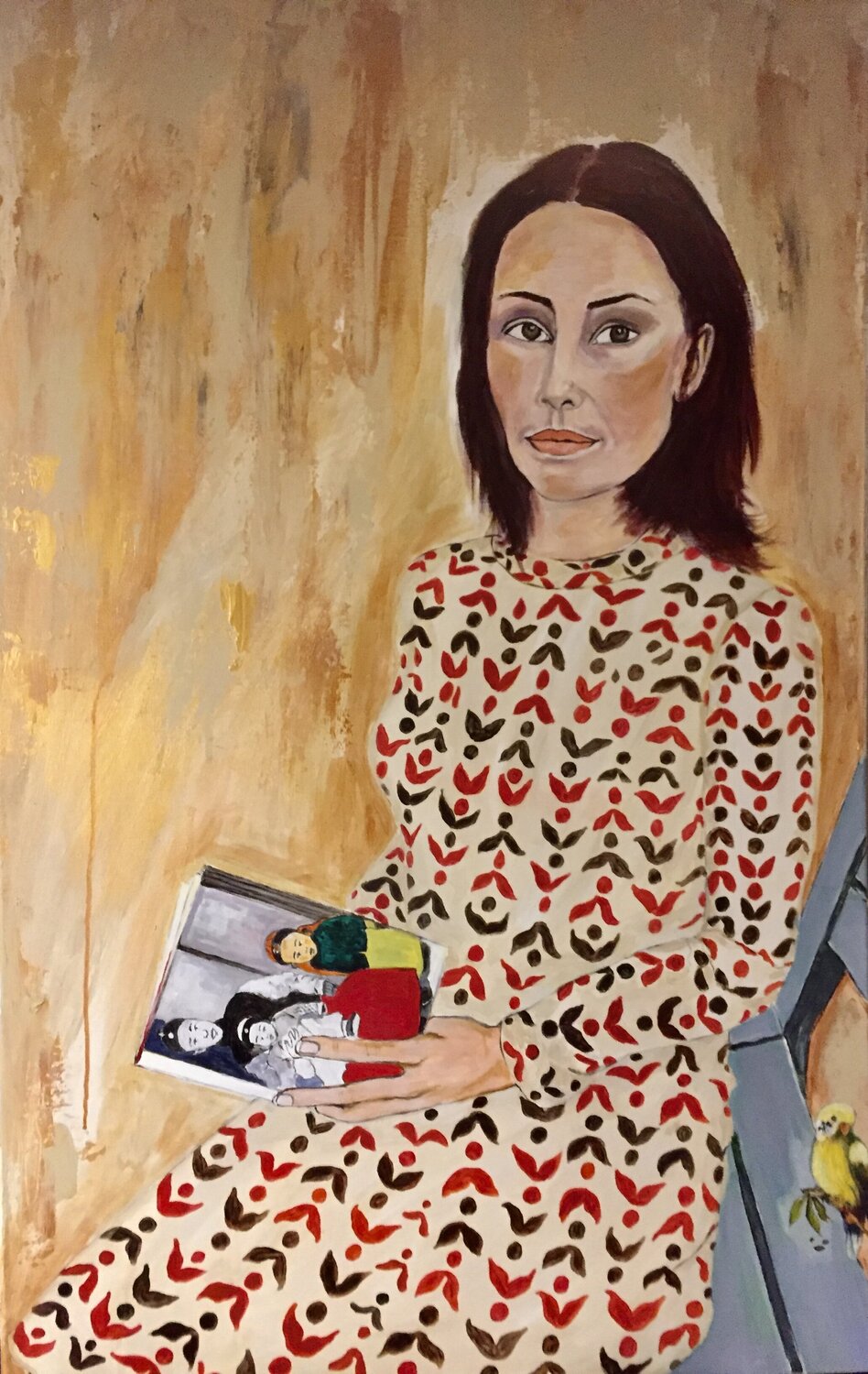 Helene et le dernier fils du ciel Muriel Ho Paintings Original painting for sale