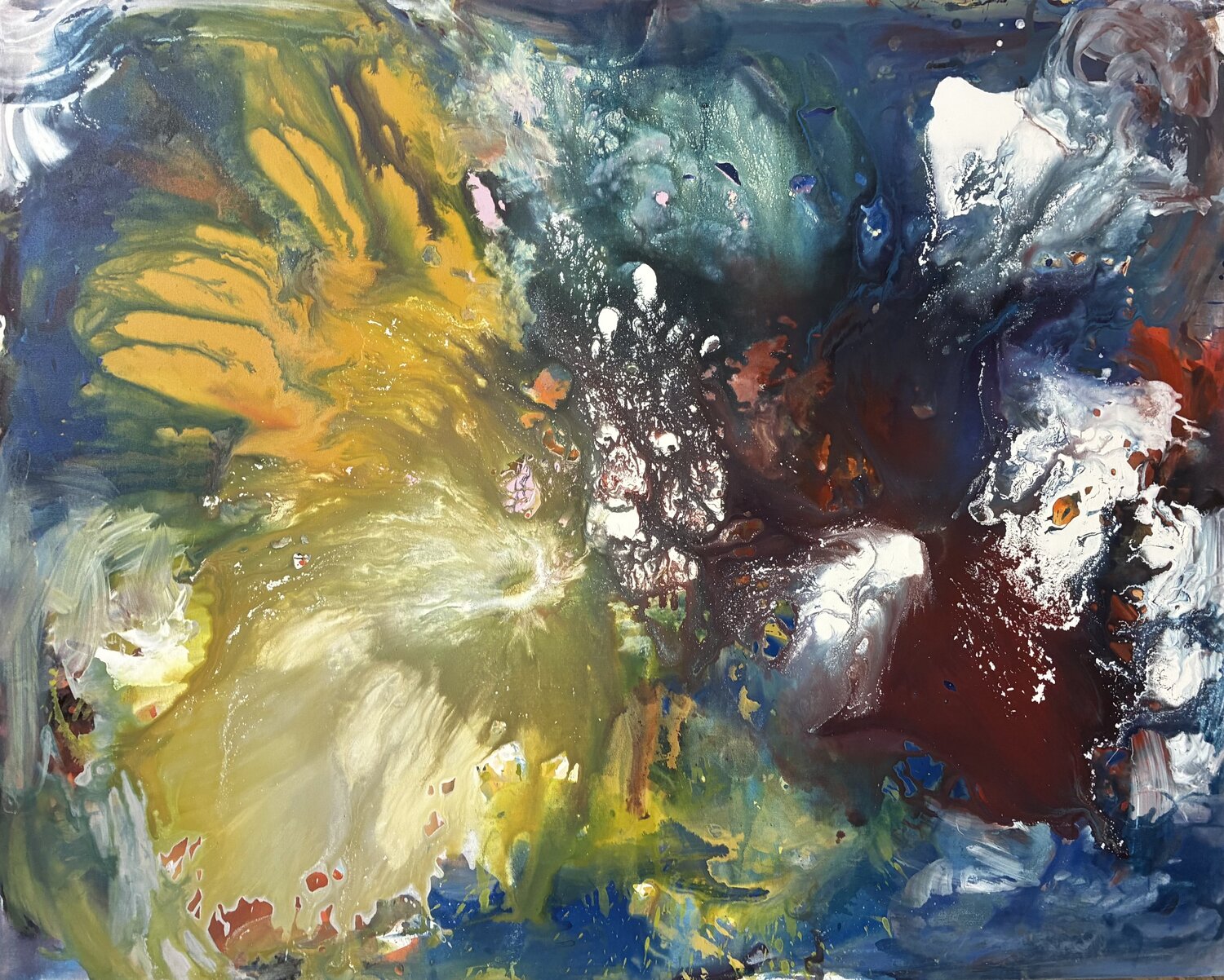 Celebration #2 Thomas Hoitsma Original painting for sale
