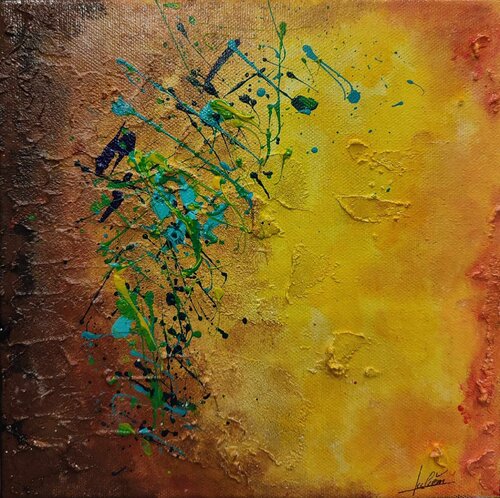 Sunrise by Julien Abstrait, Painting for Sale on Select