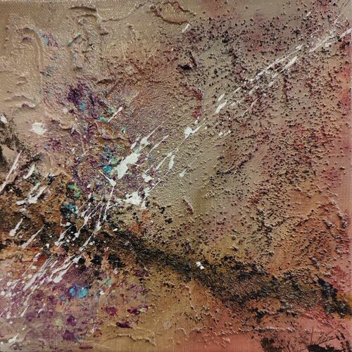 Améthyste by Julien Abstrait, Painting for Sale on Select