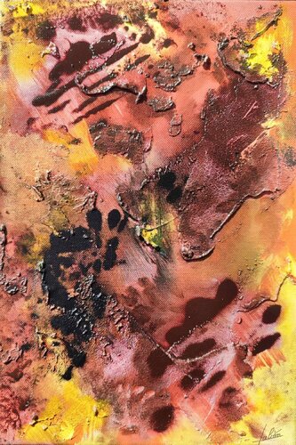 Tribal by Julien Abstrait, Painting for Sale on Select