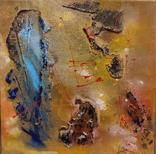 Célébration by Julien Abstrait, Painting for Sale on Select