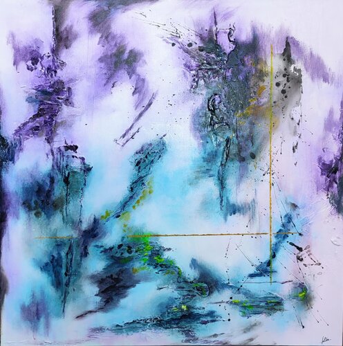 Atlantis by Julien Abstrait, Painting for Sale on Select