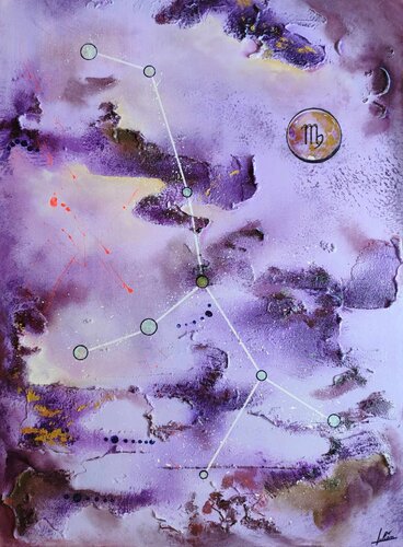 Virgo 1 by Julien Abstrait, Painting for Sale on Select