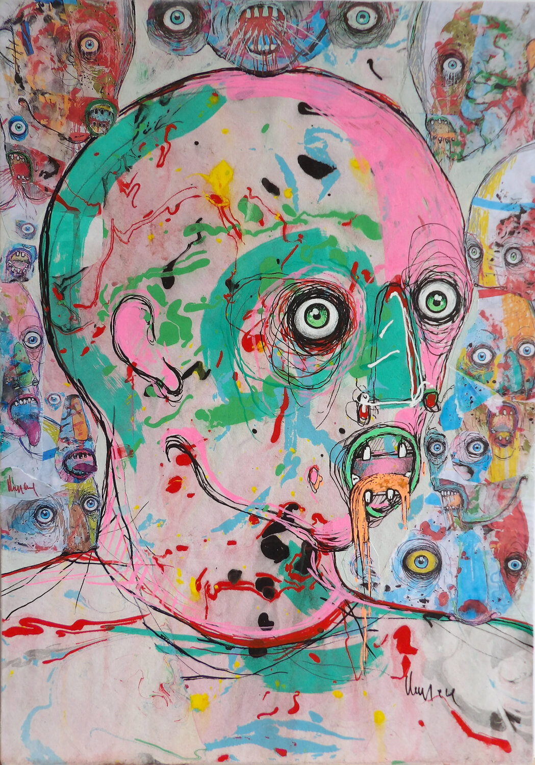 Senza titolo Isabella Ruzzene Original painting for sale