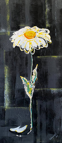 Chamomile by Volodymyr (Vladimir) Nezdiimynoha (Nezdiymynoga), Painting for Sale on Select