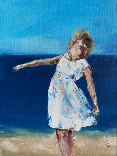 Carelessness by Volodymyr (Vladimir) Nezdiimynoha (Nezdiymynoga), Painting for Sale on Select