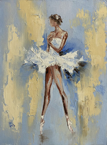 Ballerina 32 by Volodymyr (Vladimir) Nezdiimynoha (Nezdiymynoga), Painting for Sale on Select