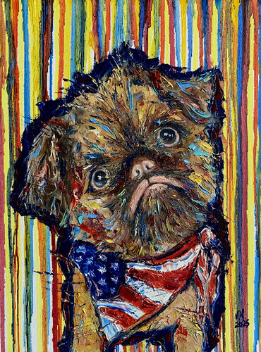 The Griffon by Volodymyr (Vladimir) Nezdiimynoha (Nezdiymynoga), Painting for Sale on Select