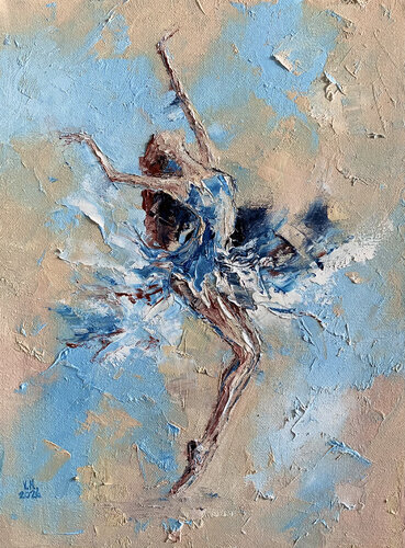 Ballerina 43 by Volodymyr (Vladimir) Nezdiimynoha (Nezdiymynoga), Painting for Sale on Select