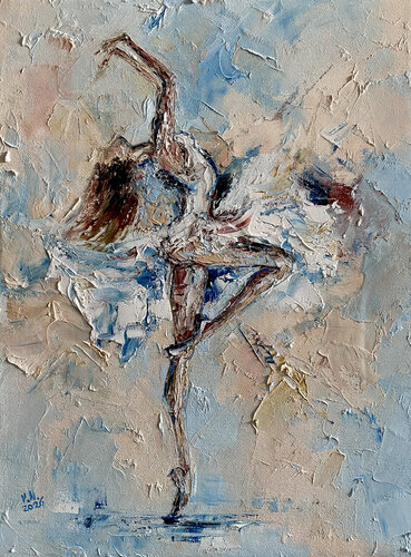 Ballerina 42 by Volodymyr (Vladimir) Nezdiimynoha (Nezdiymynoga), Painting for Sale on Select