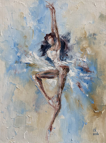 Ballerina 39 by Volodymyr (Vladimir) Nezdiimynoha (Nezdiymynoga), Painting for Sale on Select