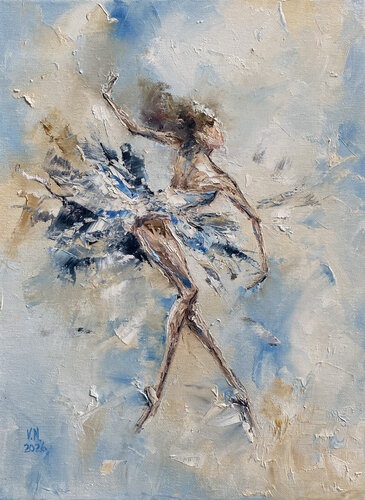 Ballerina 40 by Volodymyr (Vladimir) Nezdiimynoha (Nezdiymynoga), Painting for Sale on Select