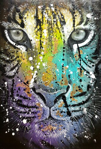 Panthera Tigris Altaica by Rosie Tretter, Painting for Sale on Select