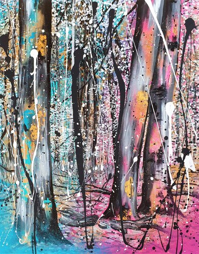 Hutan by Rosie Tretter, Painting for Sale on Select