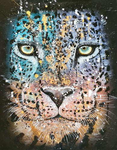 Panthera Pardus grand by Rosie Tretter, Painting for Sale on Select