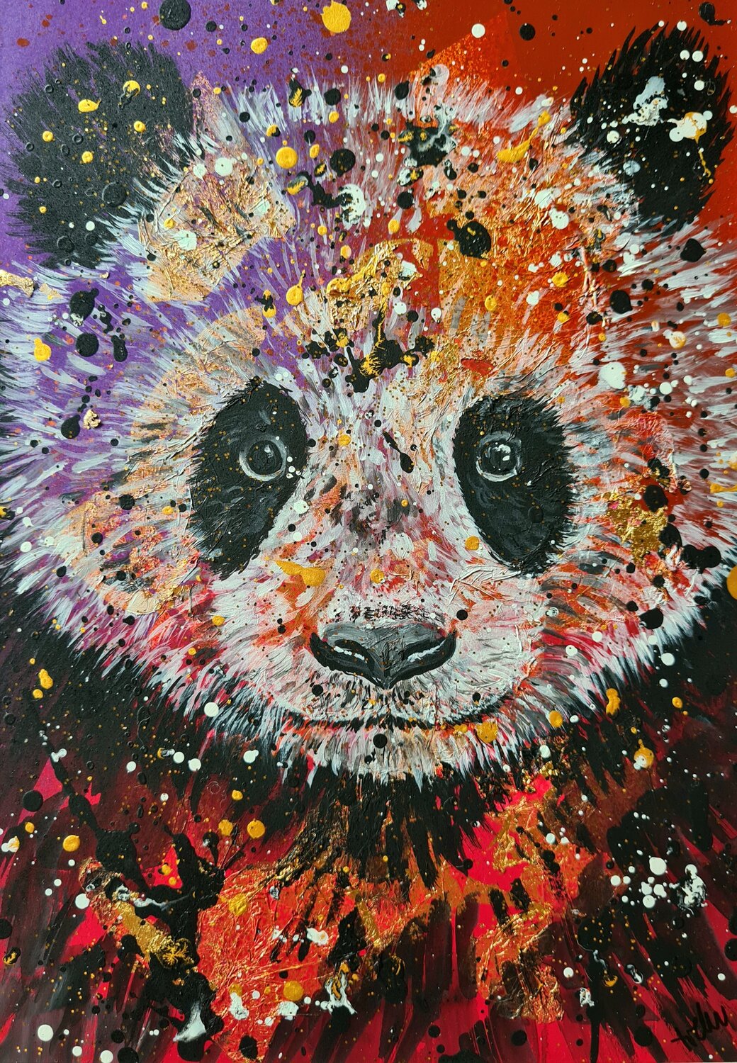 Gentle Strength Rosie Tretter Original painting for sale