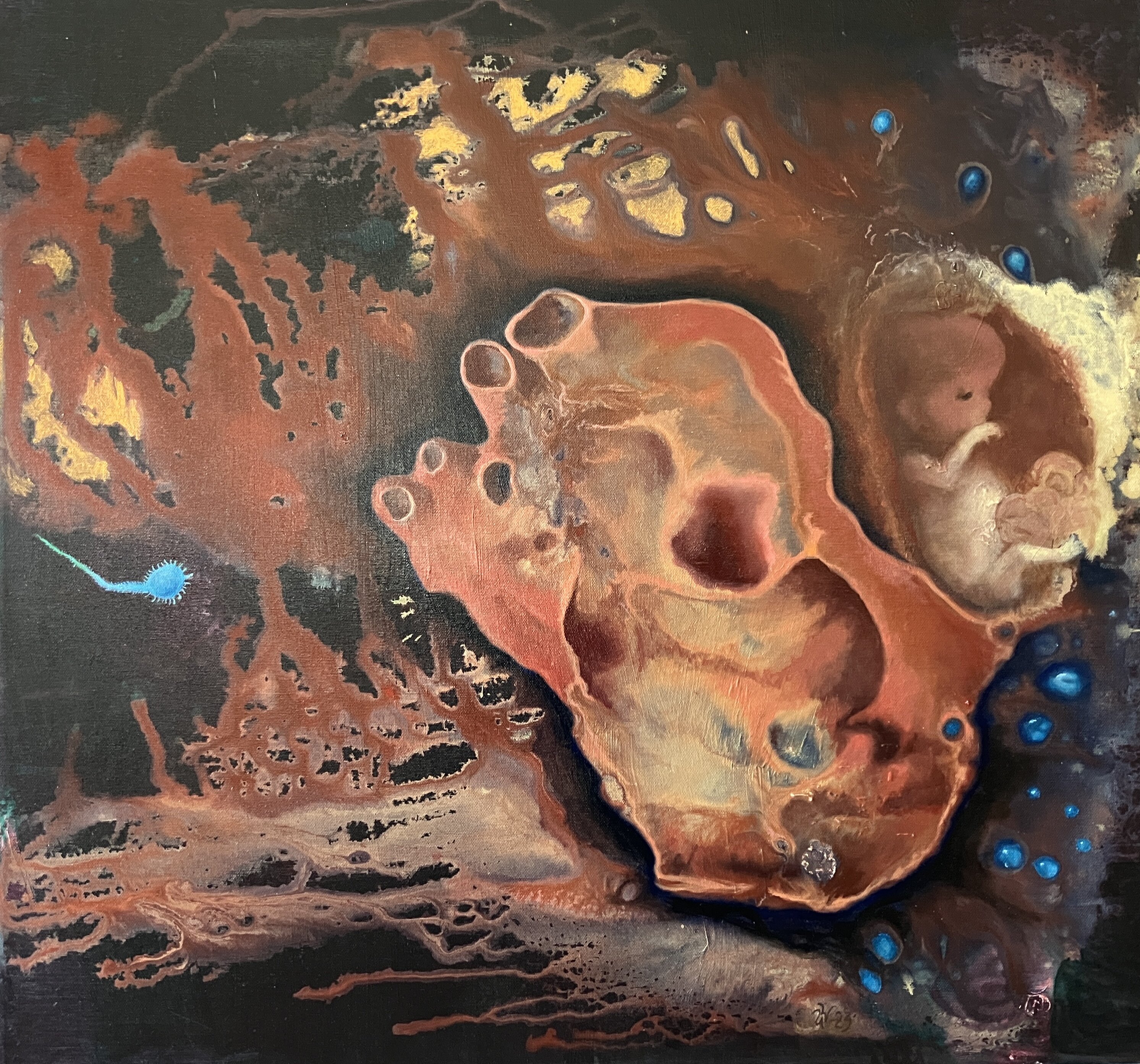 Topic Footprint paintings
