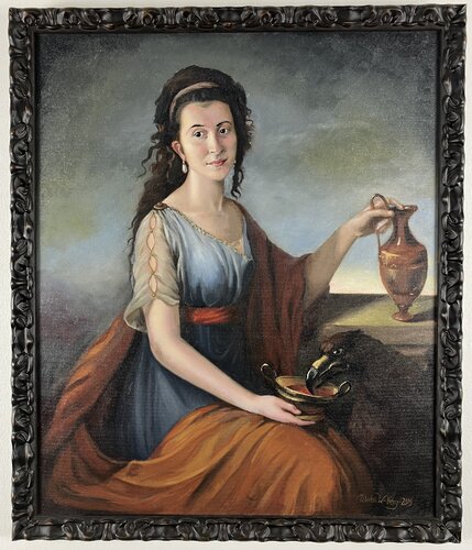 Maria as Hebe by Ulrika Westerberg, Painting for Sale on Select
