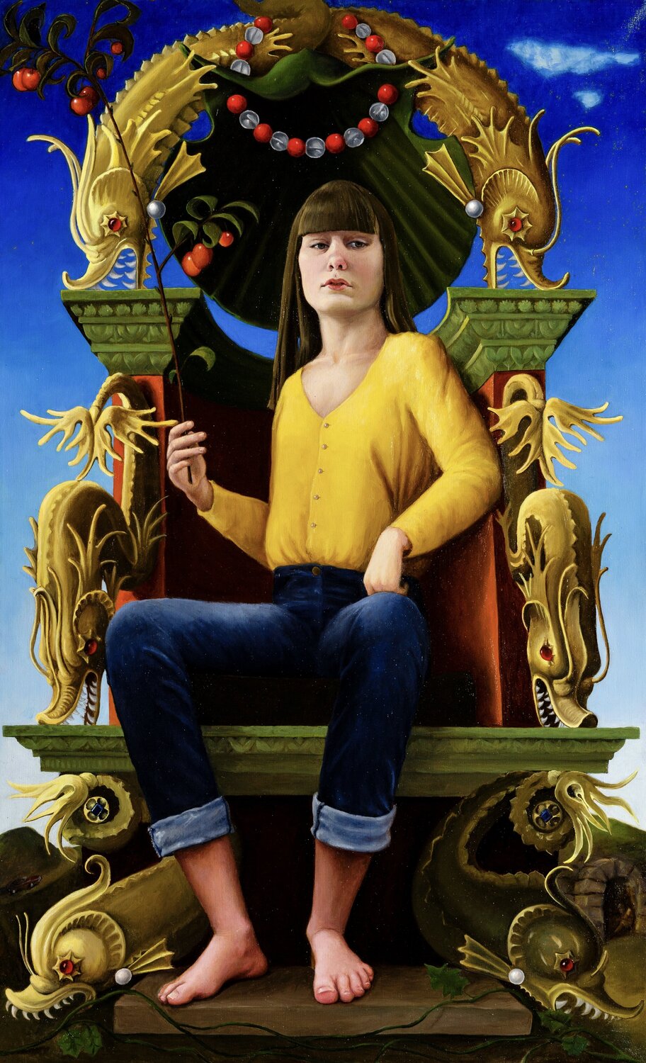 Frida as Caliope Ulrika Westerberg Original painting for sale