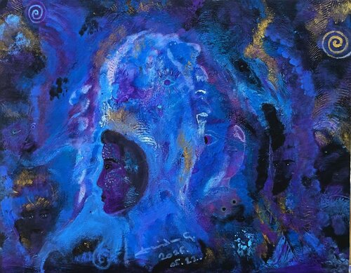 Hidden Memories by Amida G., Painting for Sale on Select