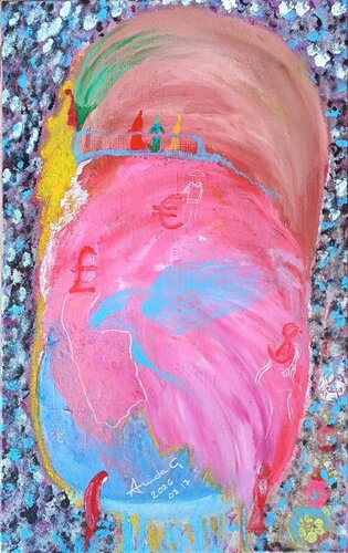 Worth by Amida G., Painting for Sale on Select