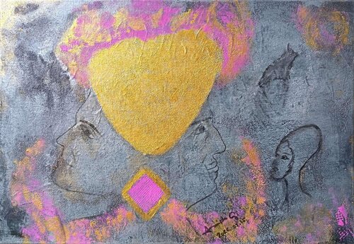 Nothing Is Set in Stone by Amida G., Painting for Sale on Select