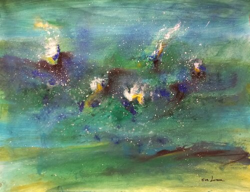 Sea Flora by Eve Lorena Pimentel, Painting for Sale on Select