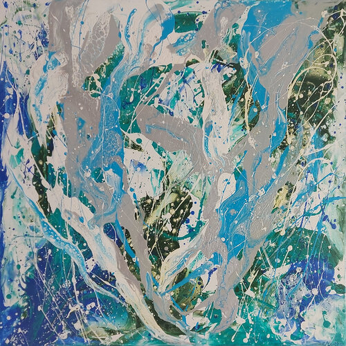 Geschichten Von Meeresgrund by Ewa Martens, Painting for Sale on Select