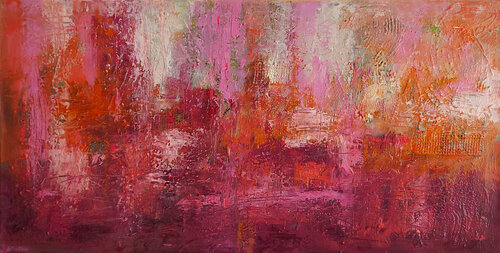 Blick Durch Rosabrille by Ewa Martens, Painting for Sale on Select